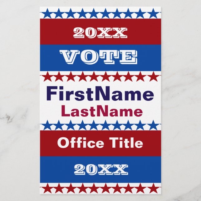 Flyer Criar um Modelo de campanha (Frente)