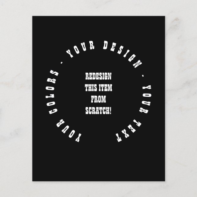 Flyer Crie seu (Frente)