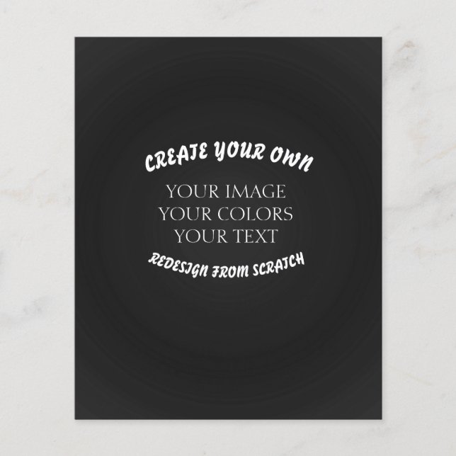 Flyer Crie seu (Frente)