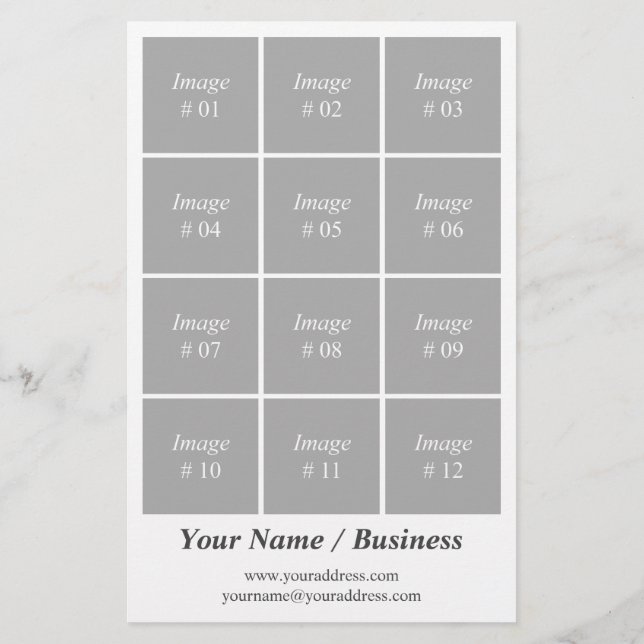 Flyer Crie seu próprio calendário para 2021 (Verso)