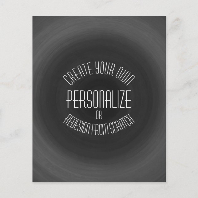 Flyer Crie seu próprio design - personalizado (Frente)