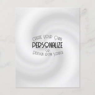 Flyer Crie seu próprio design personalizado