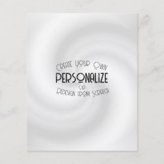 Flyer Crie seu próprio design personalizado