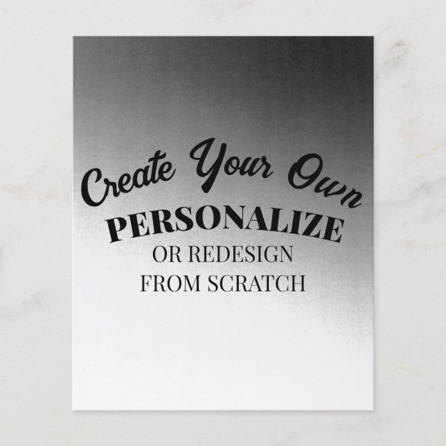 Flyer Crie seu próprio personalizado (Frente)