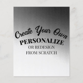 Flyer Crie seu próprio personalizado