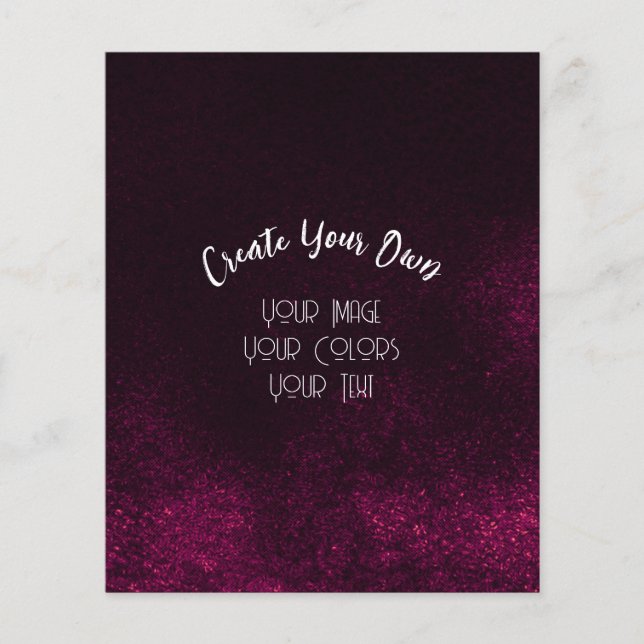 Flyer Crie seu próprio personalizado (Frente)