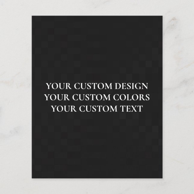 Flyer Crie seu próprio personalizado (Frente)