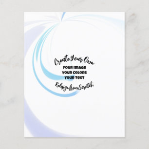 Flyer Crie seu próprio personalizado