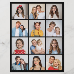 Flyer Crie Sua Própria Colagem De Fotos 12