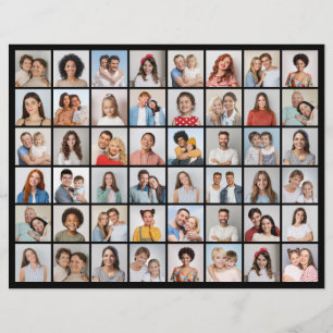 Flyer Crie Sua Própria Colagem De Fotos 48