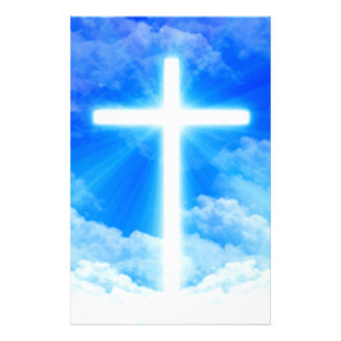 Flyer Cristão Personalizável da Cruz de Jesus Cristo Cla