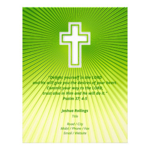 Flyer Cruz Cristã   Inspiração
