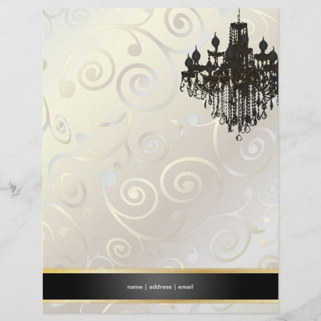 Flyer Cupcakes de lustre PixDezines espirais/branco pero (Frente)