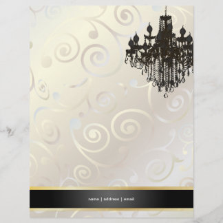 Flyer Cupcakes PixDezines Chandelier espirros/branco cla