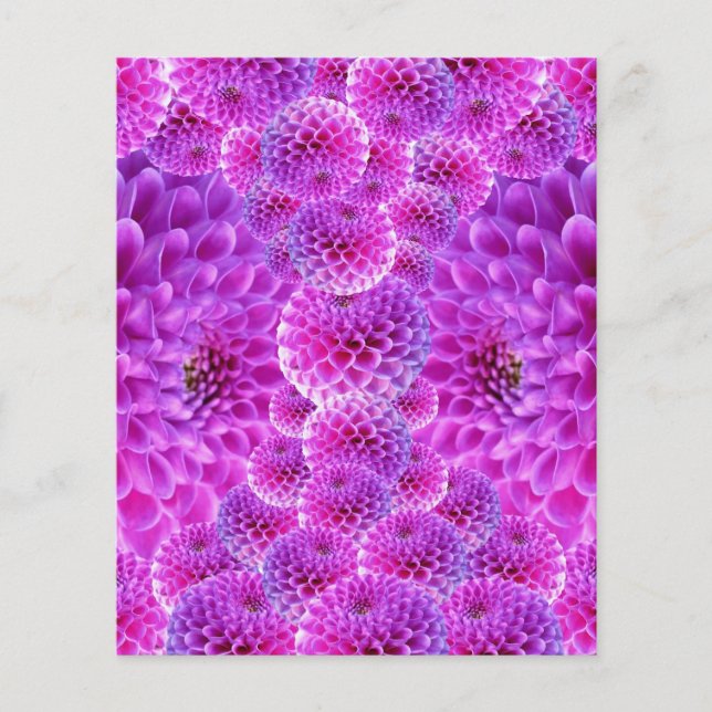 Flyer dahlia-170835 REALISMO DIGITAL FLUTUANDO DAHLIA (Frente)