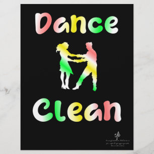 Flyer Dance Clean Bright Parol