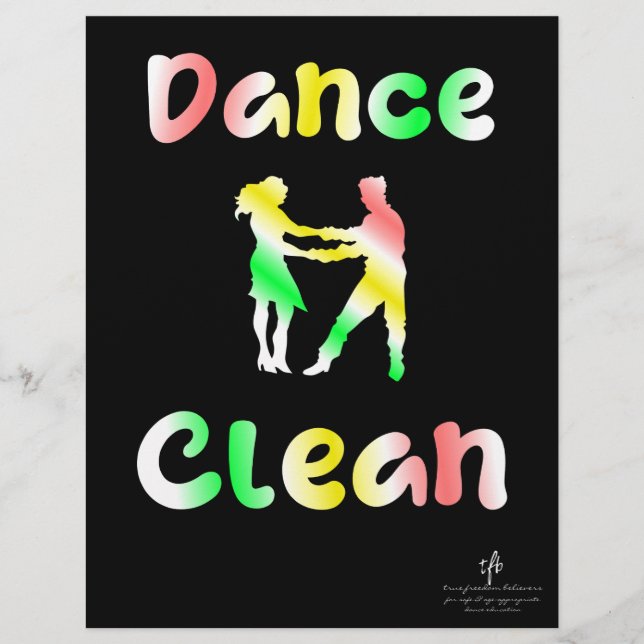 Flyer Dance Clean Bright Parol (Frente)