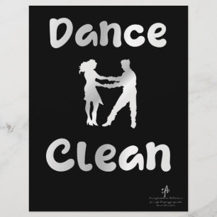 Flyer Dance Clean Mex. Prateado