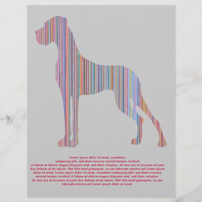Flyer Dane Grande em Cores Pastel (Frente)