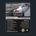 Flyer Danos de propriedade - Cirurgião-Árvore - Arborist<br><div class="desc">Danos de propriedade - Cirurgião da árvore - Folheto publicitário arborista da Loja de Cartão de visita.</div>