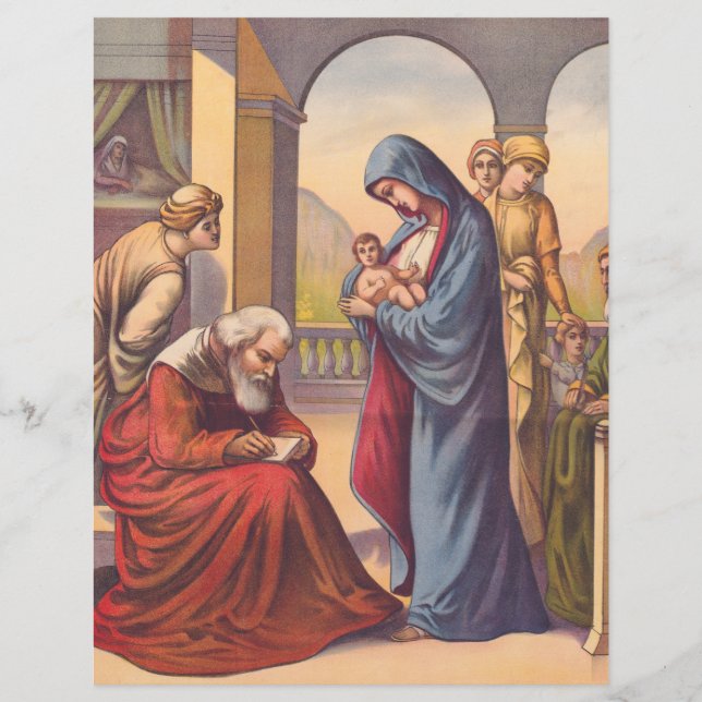 Flyer Dar o nome João à criança (Frente)