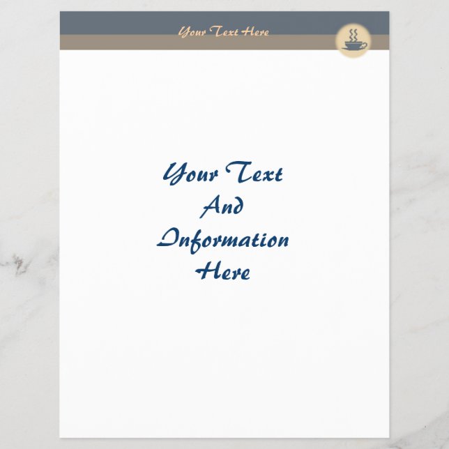 Flyer de café quente (Frente)