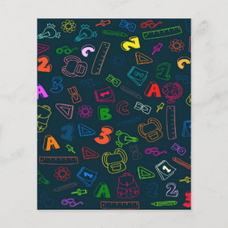 Flyer De volta à escola