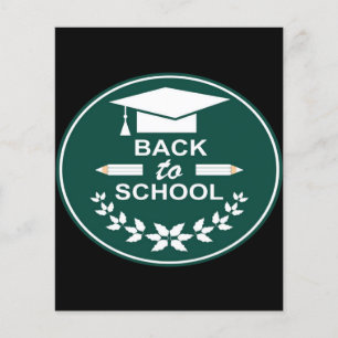 Flyer De Volta À Escola
