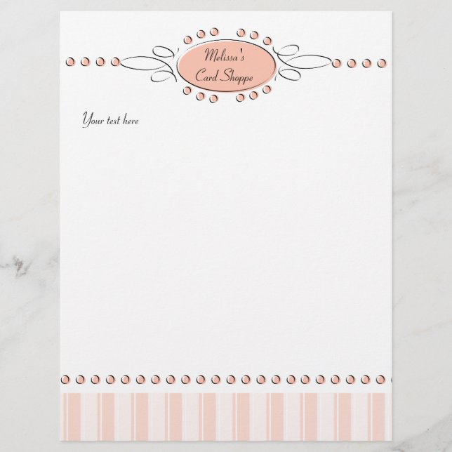 Flyer Decor de espiral (Frente)