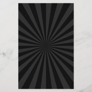 Flyer Decor de Intermitência Preto e Carvões Personaliza