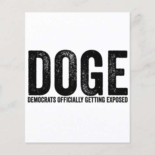 Flyer Democratas Oficialmente Expostos (Frente)