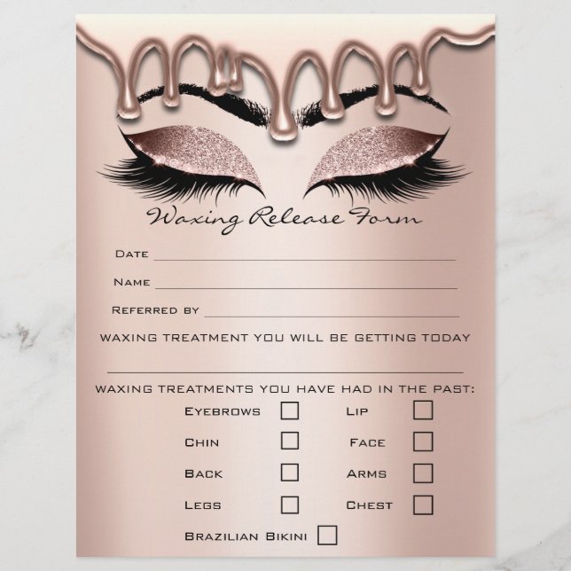 Flyer Depilação de resíduos Formulário 1 de isenção de r (Frente)