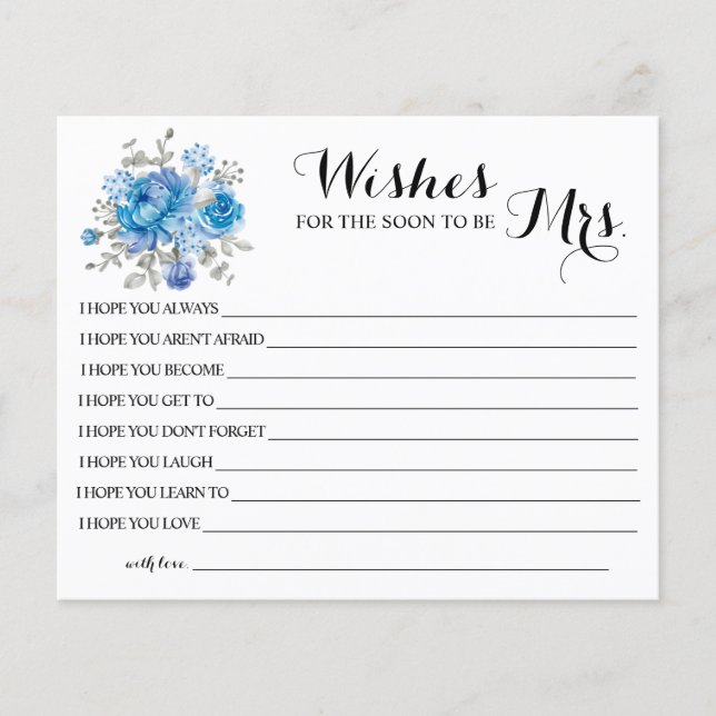 Flyer Deseja que em breve seja a Sra. Chá de panela (Frente)