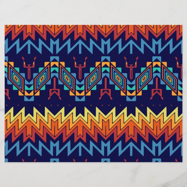 Flyer Design abstrato de design tribal (Frente)