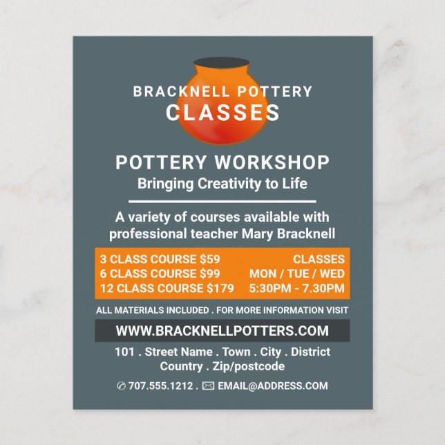 Flyer Design, Classes de Potência,  de Pote anterior (Frente)