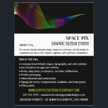 Flyer Design de Arte Gráfica, Anúncio do Designer Gráfic<br><div class="desc">Design De Arte Gráfica,  Folhetos De Publicidade Do Designer Gráfico Na Loja Cartão de visita.</div>