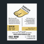 Flyer Design de Pé, Clínica de Podiatria, Podiatra<br><div class="desc">Design de Pé,  Clínica de Podiatria,  Folheto de Publicidade Podiatra pela Loja de Cartão de visita.</div>