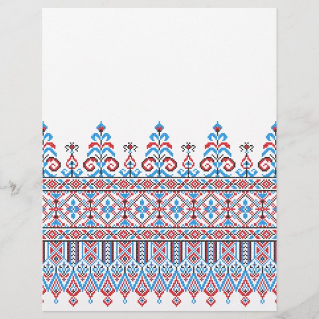 Flyer Design de pontos cruzados (Frente)