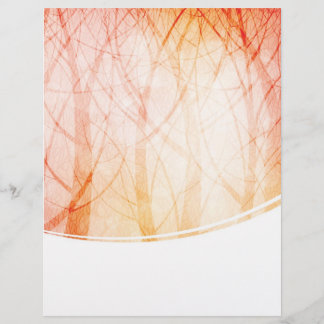 Flyer design do tema da natureza