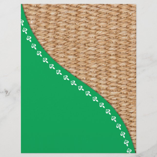 Flyer Design ecológico (Frente)