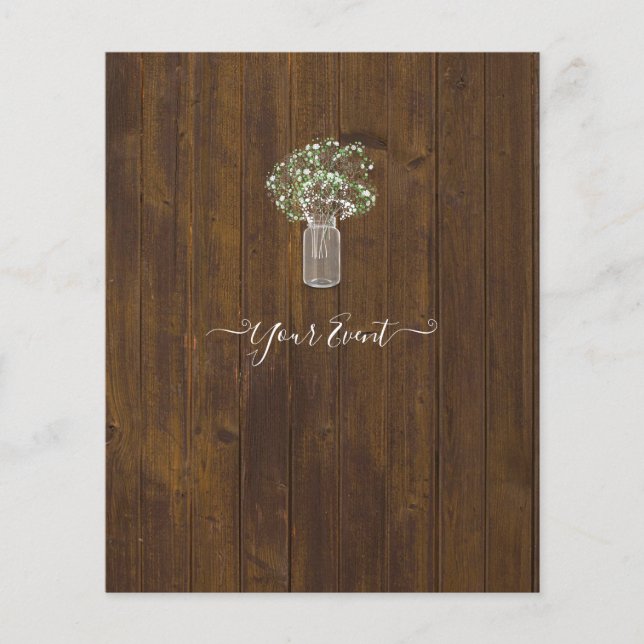 Flyer DESIGN GRATUITA ORÇAMENTO Gypsophila Modelo (Frente)