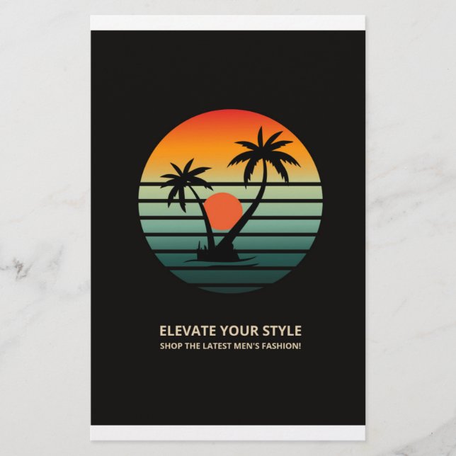 Flyer Destrave seu estilo - Compre o melhor da moda masc (Frente)