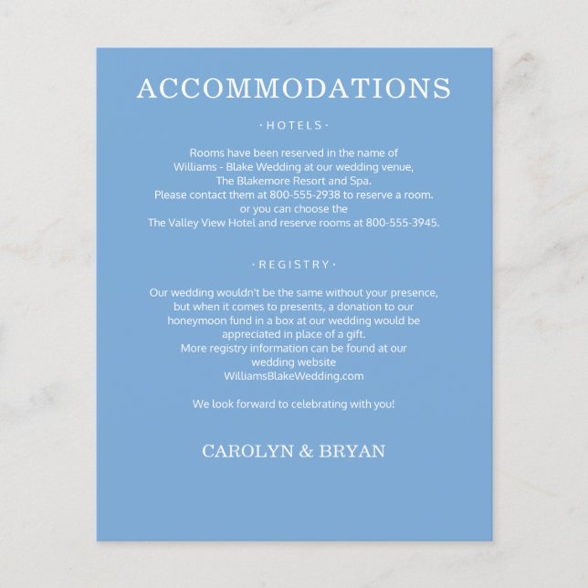 Flyer Detalhes de Casamento Simples e Econômicos (Frente)