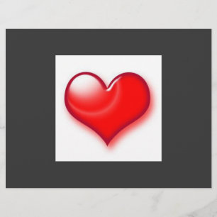 Flyer Dia de os namorados Vermelho