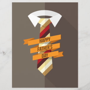 Flyer Dia de os pais Feliz