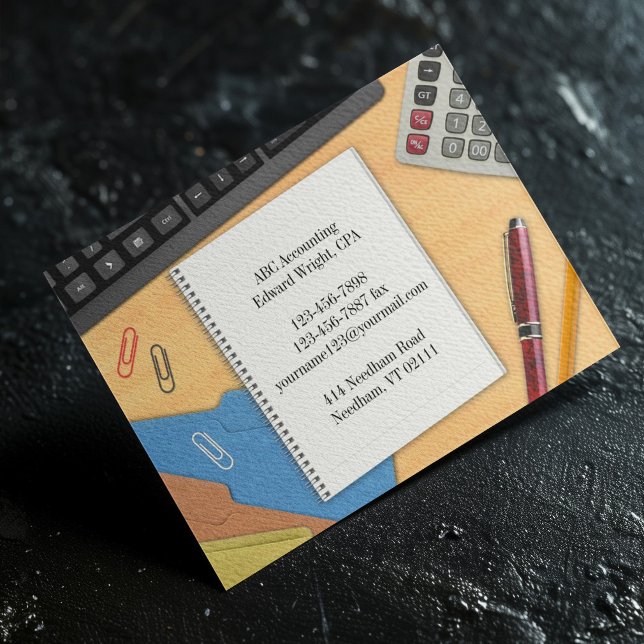 Flyer Diretório de trabalho do escritório de contabilida (Criador carregado)