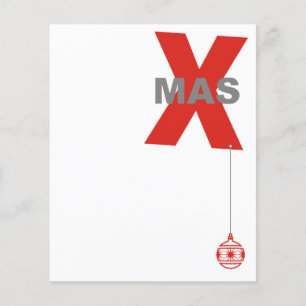 Flyer Diversão de Natal - Tipo de Natal & Enfeite de Árv