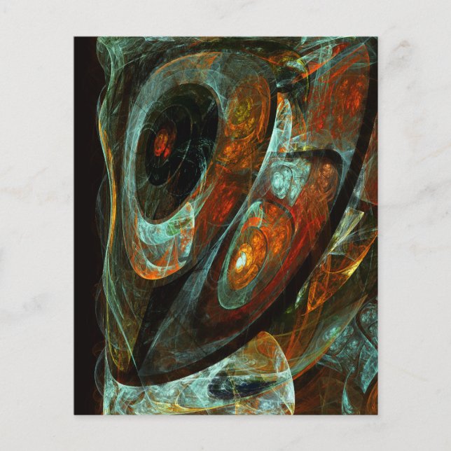 Flyer Divisão de Abstrato de Tempo (Frente)