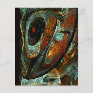 Flyer Divisão de Abstrato de Tempo