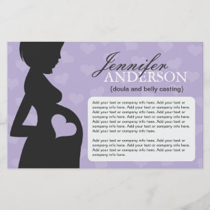 Flyer Doula, parteira, aviador da carcaça da barriga